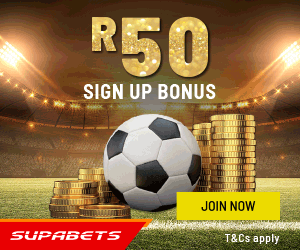 R50 sign-up + 1st deposit match