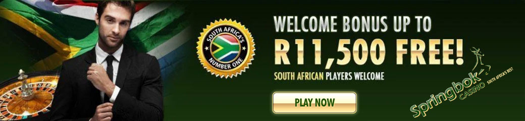 Springbok Casino R11500 Welcome Bonus