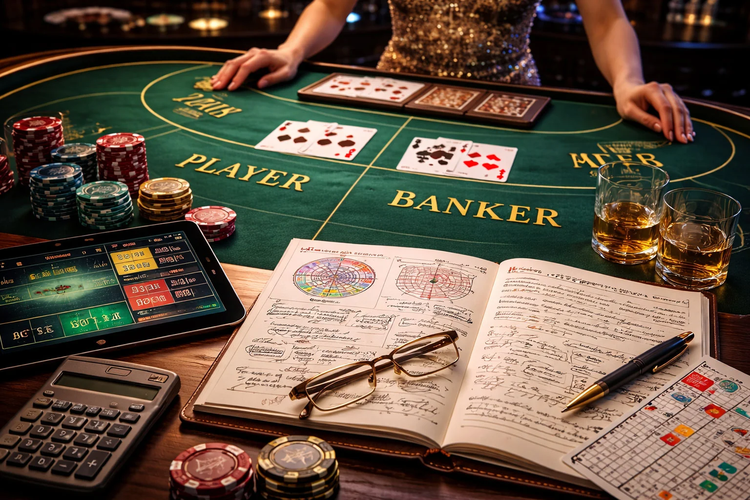 The Strategy and Allure of Modern Baccarat: A Mathematical Perspective